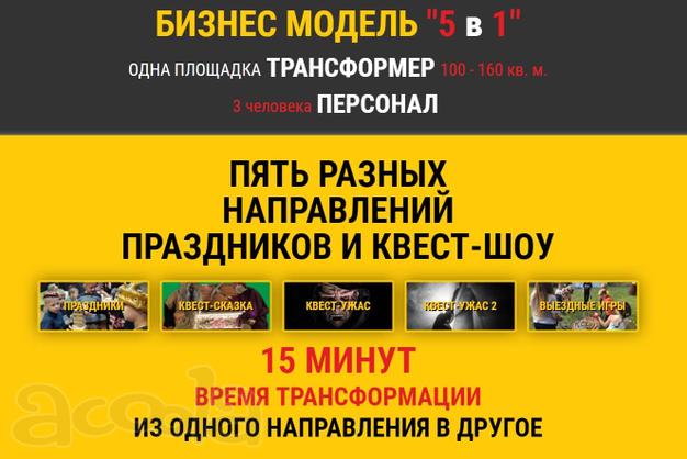 Успешный бизнес в маленьком городе Квест-Шоу праздники для детей и взрослых